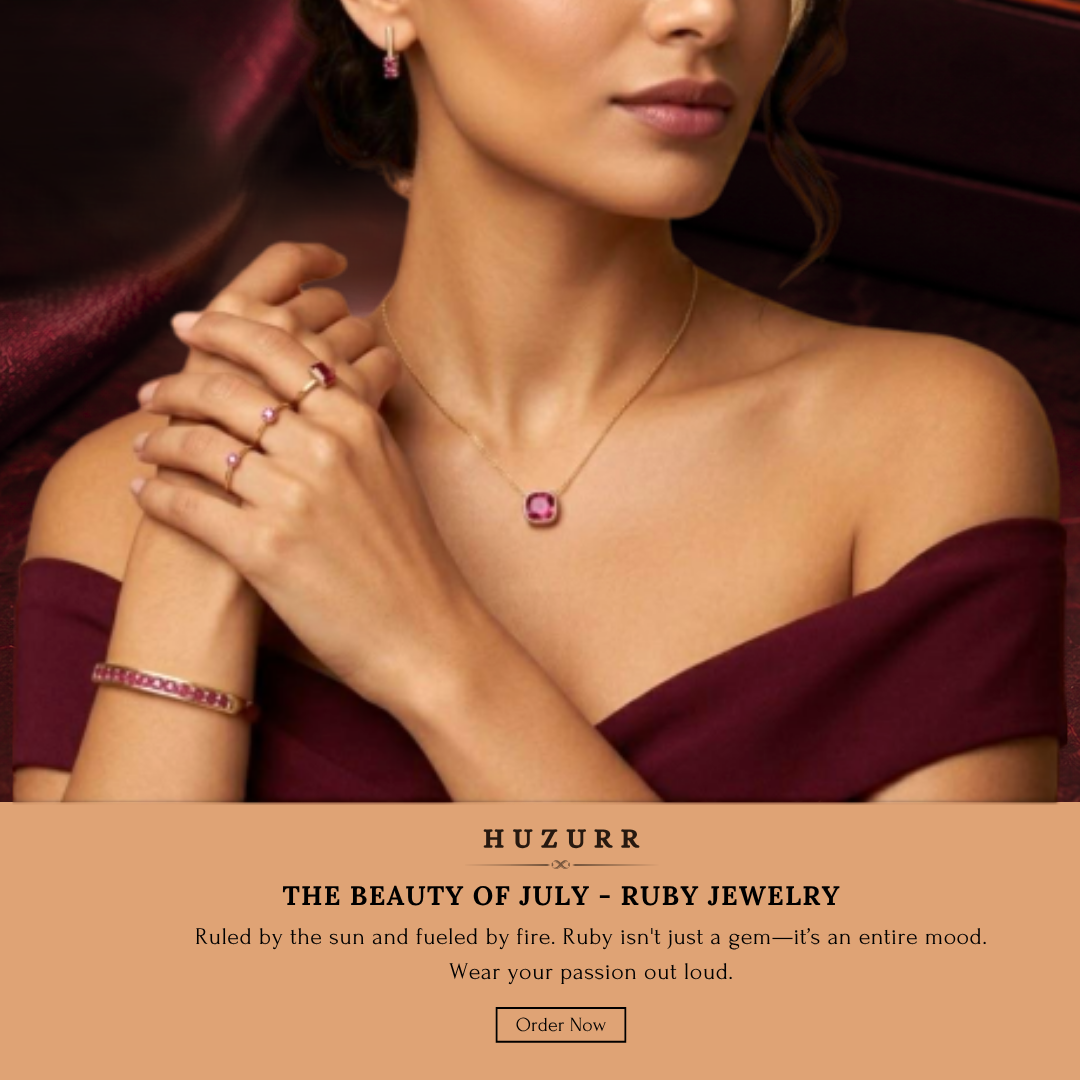 July Birthstone Ruby Jewelry