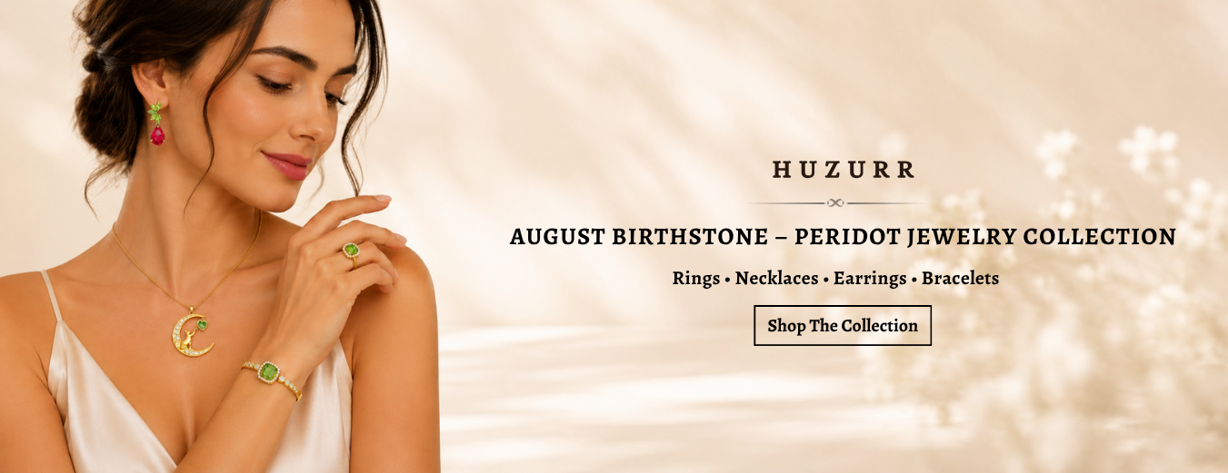August Birthstone Peridot Jewelry