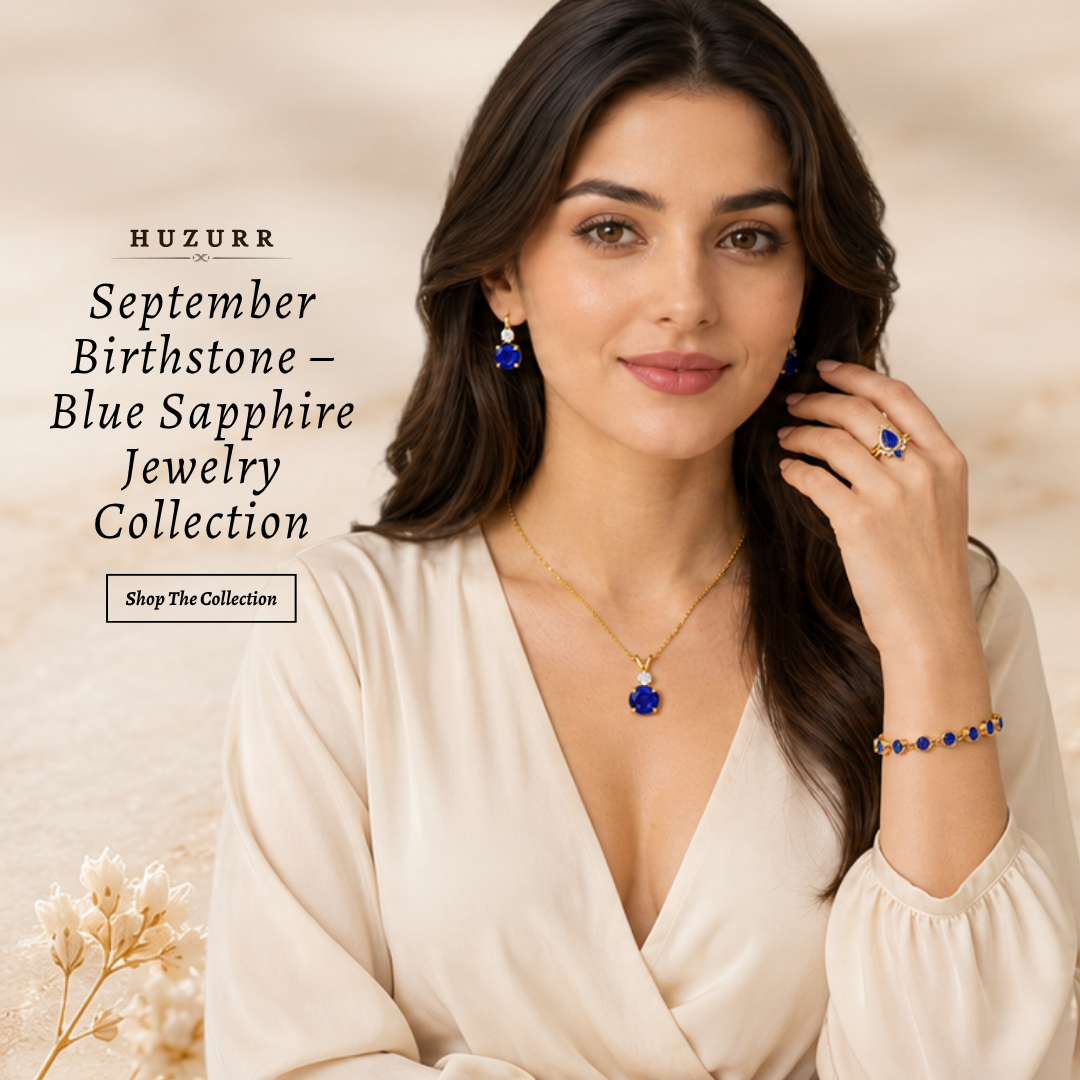 September Birthstone Blue Sapphire Jewelry
