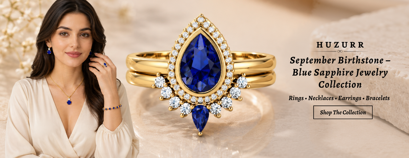 September Birthstone Blue Sapphire Jewelry